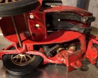 BACK SIDE OF PATROL CAR