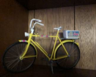 BARBIE YELLOW BIKE