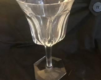 BACCARAT WATER GLASS SET OF 4