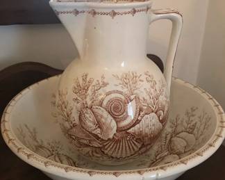 PITCHER AND BOWL
