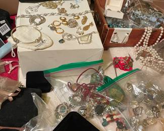 Sterling, Gold and Costume Jewelry 