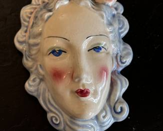 ART DECO WALL POCKET, JAPAN, 