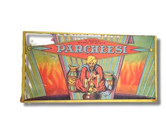 VINTAGE PARCHEESI GAME. ADDITIONAL PHOTOS PROVIDED. 