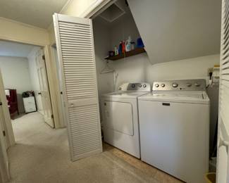 Washer and Dryer