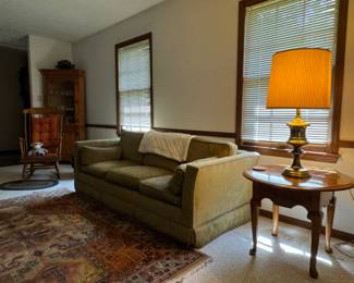 I will pay someone $50 to take this behemoth. It's also a pull-out sofa so it's light as a feather.  Seriously, I will pay you to take the thang. 