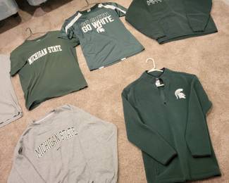 Men's Spartan T-Shirts And Sweat Shirts ( Med- Large )