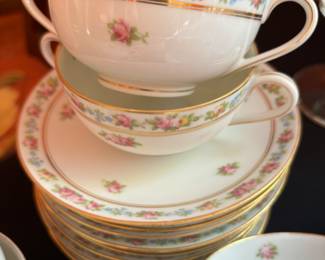 Limoge Cup & Saucers