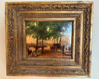 Oil on Board Painting