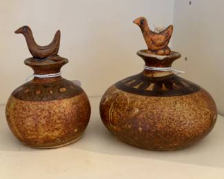 Native American Pottery, Oil Lamp