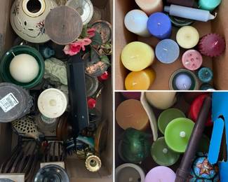 Incredible Candle Candle Holders Mystery Lot