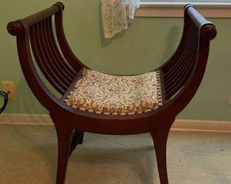 Vintage Curule Stool