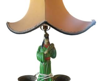 Vintage Asian Style Lamp
