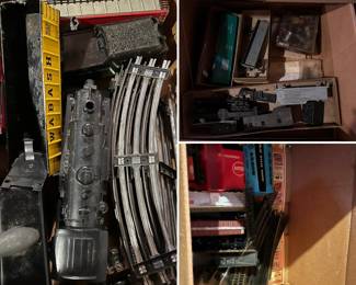 Mystery Lot Of Vintage Model Train Items