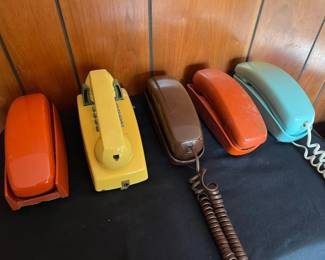 Vintage Nostalgic Wall Table Phones