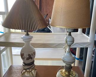 White Gold Table Lamps