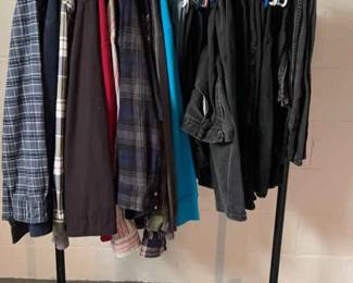 Mystery Lot Of Mens Clothings With Rack