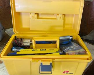 Plano Tool Box With Hand Tools