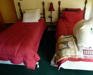 Two nice twin beds