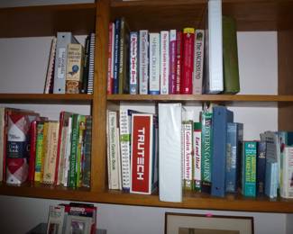 WE HAVE MORE BOOKS TO SET UP, HERE ARE A LOT OF COOKBOOKS