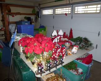 CHRISTMAS AND MUCH MORE CHRISTMAS DECORATIONS