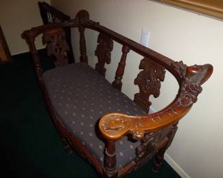 I think you will really love and apprecate  this antique bench.