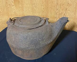 Several antique cast iron items available.