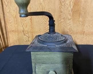 Antique grinder.