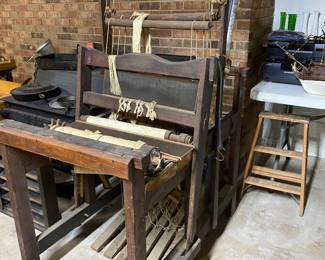 You don’t see these at many estate sales! This is a handmade weaver, a true antique indeed!