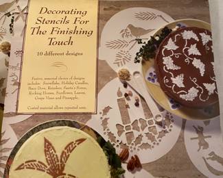 Cake stencil, several available.