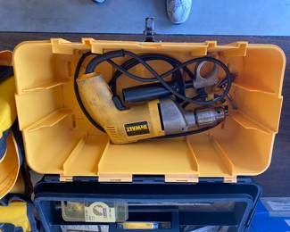 Heavy duty DeWalt drill. $10