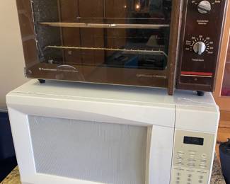 Oven and Microwave. $10 each