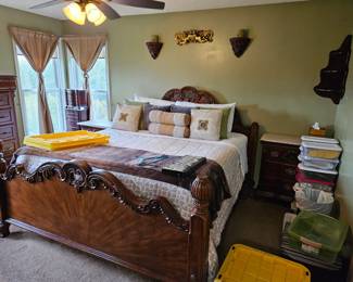 Solid wood bedroom set