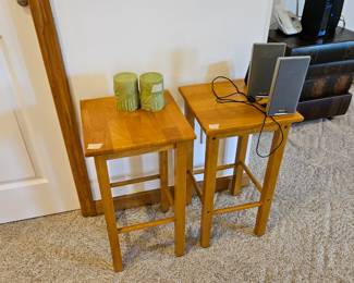Solid wood tables