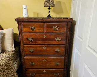 Solid wood dresser