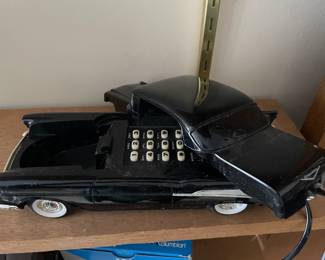 1957 Black Chevrolet Novelty Telephone