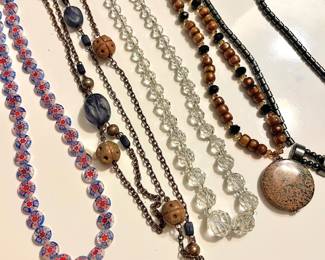 Assortment of Beaded Necklaces