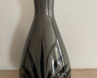 Tonala Black/Greay Pottery Vase
