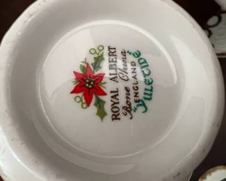 Royal Albert "Yuletide" Teacup & Saucer
