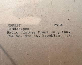 Landscapes Print - Radio Picture Frame Co.