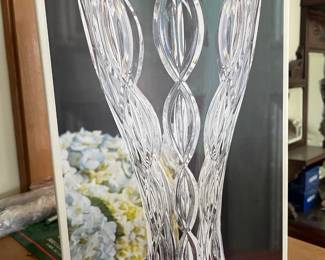 Lenox Crystal Ribbon Vase