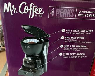 Mr. Coffee 4 Cup Coffee Maker
