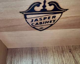 Jasper Cabinet Curio Cabinet with Secretary Desk