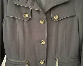 Bernardo Women's Black Utility Jacket - Size Medium