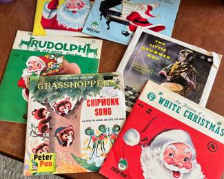 Assortment of 45 RPM Vinyl Records