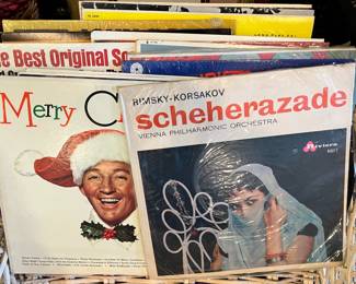 Assortment of Vinyl Records