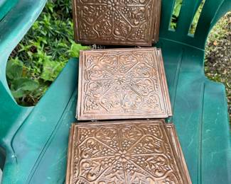 Assortment of Copper Tiles