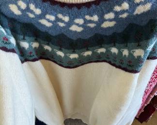 Circa 1990's The Woolrich Woman Sheep Sweater - Size XS

