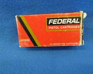 Lot 369. Federal 38 Special{+}P.&nbsp; 23 total rounds.