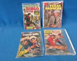 Lot 415. Four vintage comics