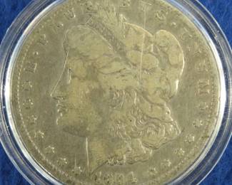 Lot 59. 1894 O Morgan Silver dollar